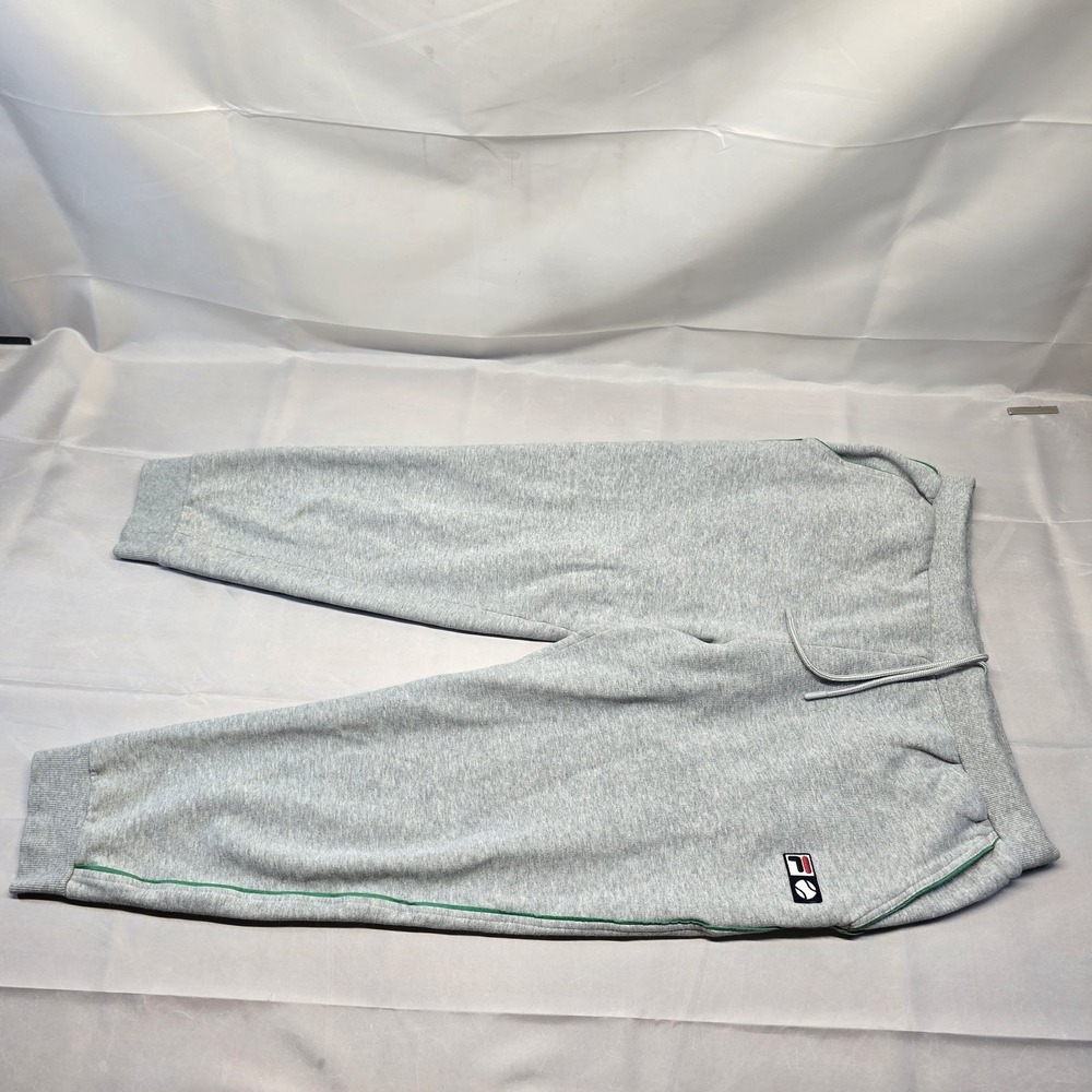 Fila Men‎ Gray Joggers Sweat Pants Size Large 26" Inseam